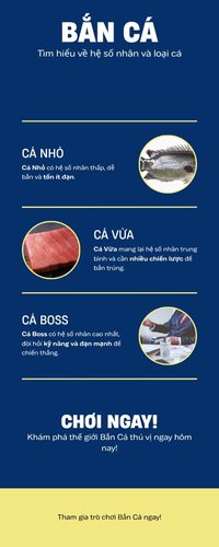 Sơ đồ phân loại cá nhỏ, cá vừa, cá lớn, cá Boss theo hệ số nhân trong game Bắn Cá