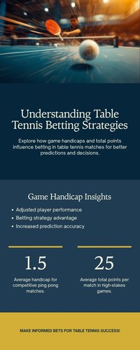 Sơ đồ các loại kèo chấp Game, tài xỉu điểm và tỷ lệ trả thưởng trong cá cược Bóng Bàn