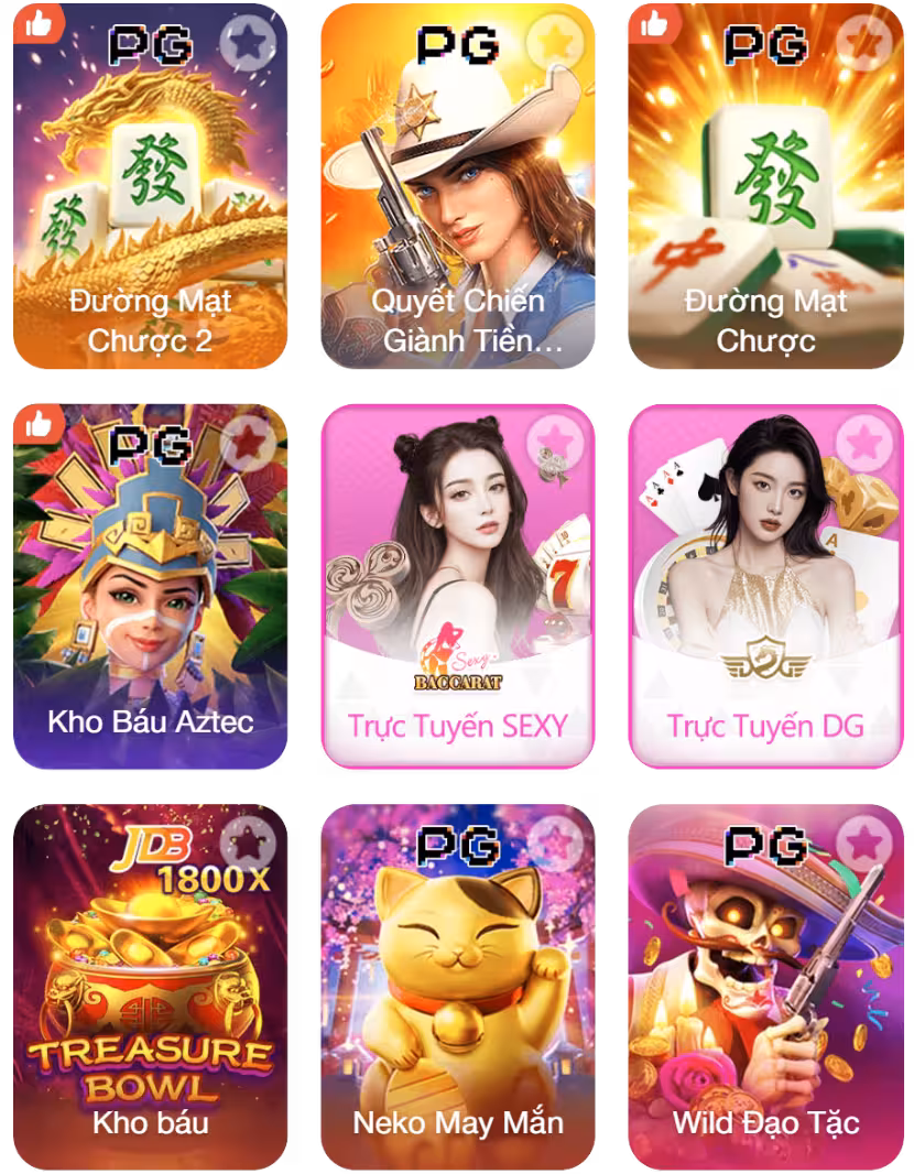Nhóm game nổi bật ESPACIOS