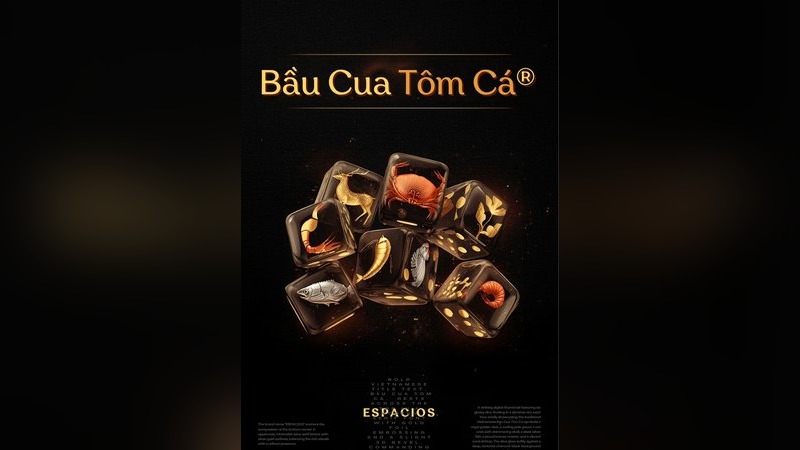 Sáu biểu tượng Bầu Cua Tôm Cá trên bàn cược và cách tính thưởng theo số mặt trùng