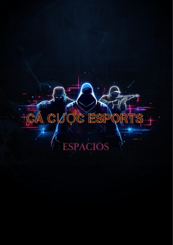 Hình ảnh minh hoạ phong cách casino esports với tông màu vàng đen cho bài viết cá cược esports