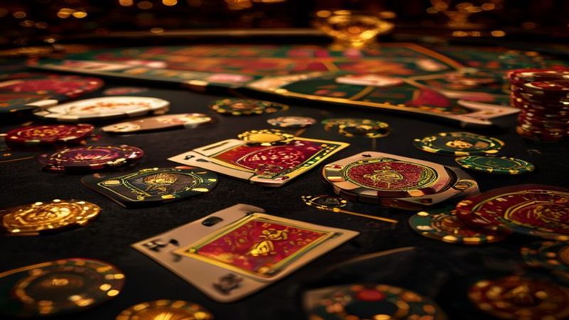 Bảng cầu baccarat trên bàn live casino
