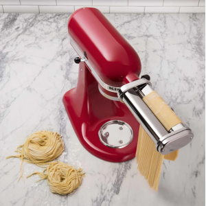 Aditamentos KitchenAid 3: Rodillo Para Pasta Cortador De Fettuccine y Spaguetti